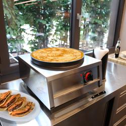 Commercial Crepe Maker - Thermostatic Control - Single - 400mm