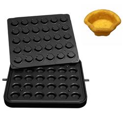 Platten für Tartelette-Maschine TMPIC - Form: 30x Muschel - 50x45mm
