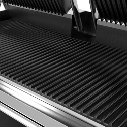 Contactgrill - 3,6 kW - boven & onderkant Gegroefd - Grilloppervlak: 485x235mm