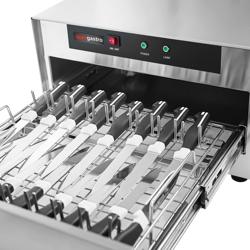 UV sterilizáló szekrény - 30 tojás - 55 W - Digitális időzítő 4 az 1-ben 150 percig - 17 kés
