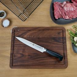 ZWILLING | Four Star Meat Carving Knife – 20 cm blade - plain edge - for raw, roasted & cooked meat - FRIODUR ice-hardened