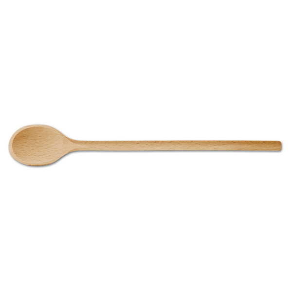 Colher de cozinha , em madeira - Comprimento: 35 cm