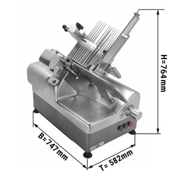Automatische snijmachine - 370 Watt - Mes: Ø 320mm