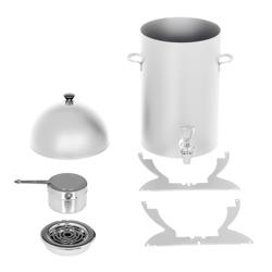 Dispenser băuturi calde - 5 litri - alb