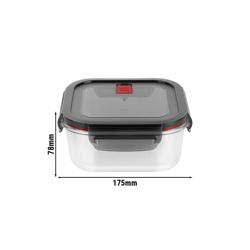 ZWILLING | Gusto Rectangular Borosilicate Glass Food Container – 1.1 L - Airtight, Leakproof