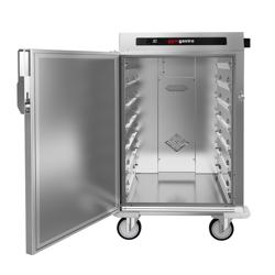 Chariot de banquet Premium – chauffant – 6 × GN 2/1 ou 12 × GN 1/1 – numérique