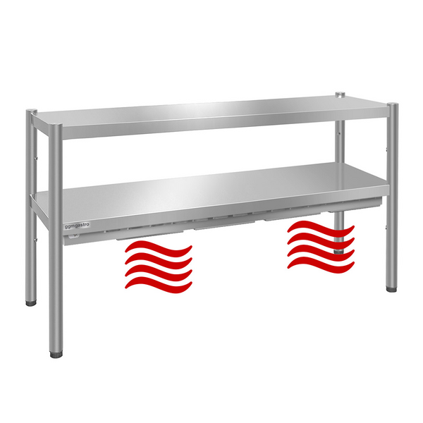 Mostek cieplny PREMIUM - 1600x370mm - z 2 piętrami - wysokość: 725mm