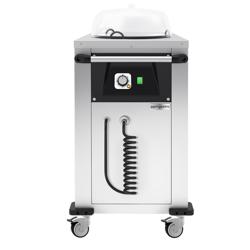 Aquecedor de pratos profissional - aquecido - 2kW - com rodízios - 100 pratos - Ø29cm