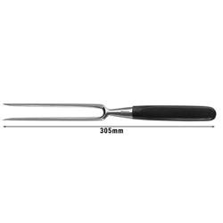 VICTORINOX | Swiss Classic Carving Fork – 30.5 cm - Black handle - Dishwasher safe