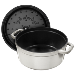 STAUB | LA COCOTTE - Cocotte - Ø 200mm - Ferro fundido - Trufa branca