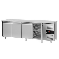 Vrieswerkbank ECO - 2200x700mm - met 4 deuren