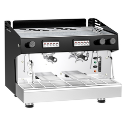 Espresso / kaffemaskin 2 gruppig - Rostfritt stål