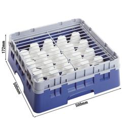 (6 pezzi) CAMBRO | CAMRACK® - Griglia di copertura per il cestello di base - 500x500mm - Grigio