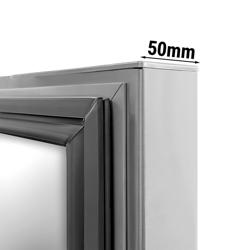 Fagyasztós munkaasztal PREMIUM - 2230x700 mm - GN 1/1 - 632 liter - ventilációs - 4 ajtóval