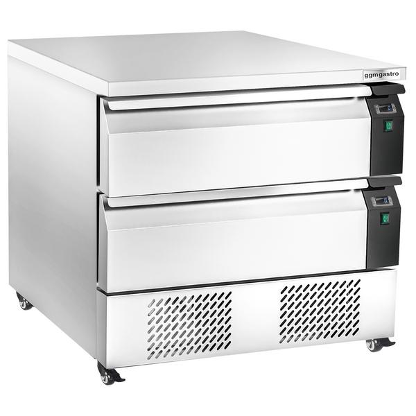 Tavolo frigo‑congelatore da incasso [-22°/+8°C] - 905mm - 2 cassetti - 2x GN 1/1