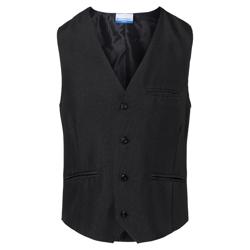 (6 stuks) KARLOWSKY | Heren Gilet Basic - Zwart - maat: 3XL