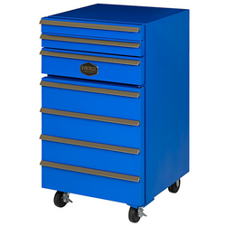 GASTRO-COOL | Frigorifero “Carrello officina” - 50 litri - 1 porta - Blu