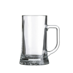 (12 piezas) Taza de Cerveza - MUNICH - 520 ml - Transparente