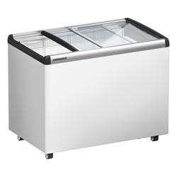 LIEBHERR commercial chest freezer - 222 litres - with sliding glass lid - white