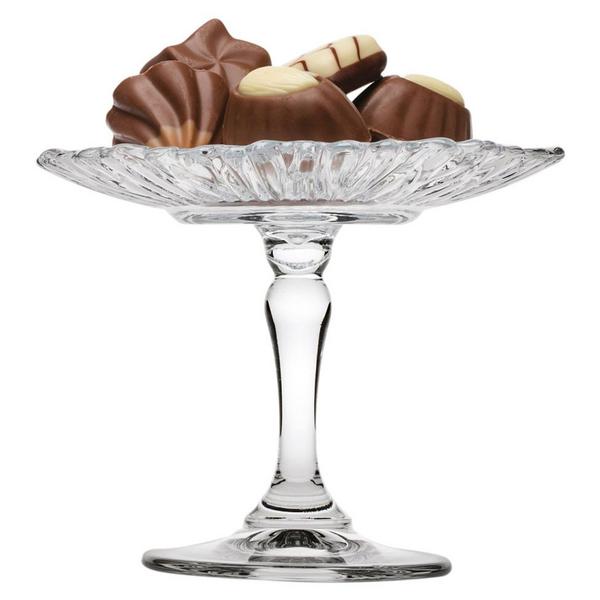 Minikonditori - serveringsplatta med fot