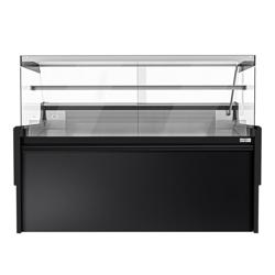 Koelvitrine - 1880x975mm - rechte frontruit - 2 schuifruiten - LED-verlichting - 175 liter