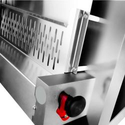 Sfogliatrice PROFESSIONALE - per 350mm impasti pizza - spessore regolabile da 1 a 4mm