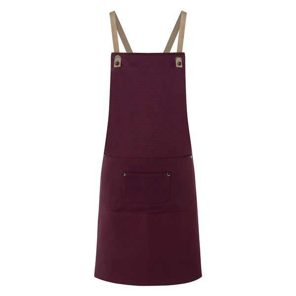 Karlowsky - Delantal con peto Urban-Nature - Berenjena