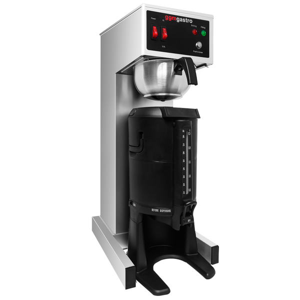 Máquina de café com filtro - 2,5 litros - 1,9kW - com enchimento automático de água