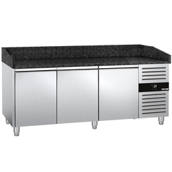 Rashladni pult za pripremu pizze PREMIUM - 2000x800 mm - sa 3 vrata 
