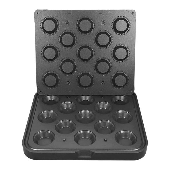 Plaques pour machine à tartelettes TMNP - Forme de tartelette : ronde - Ø 69 mm - pour 13 tartelettes