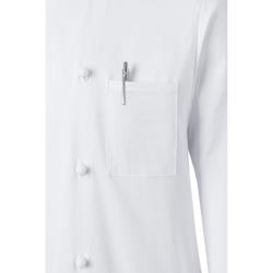 (6 st.) Karlowsky Kockjacka Basic - vit - Storlek: 2XL