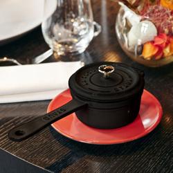 STAUB | SPECIALITIES - Mini kastikekattila - Ø 100mm - valurauta - musta