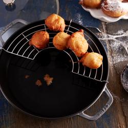 STAUB | SPECIALITATI - Wok cu capac din sticla - Ø 300mm - fonta - gri grafit 