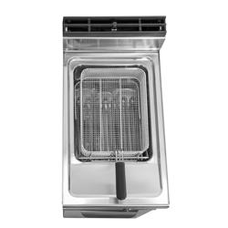 Elektrische friteuse - 18 liter - 13,5 kW - digitale bediening - met aftapkraan