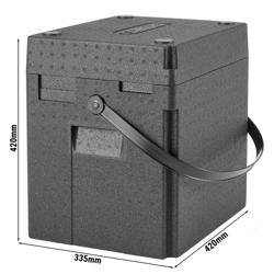 CAMBRO | CAM GOBOX® - Taşıma kayışlı içecek kutusu - Siyah kayış