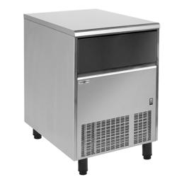 Professionele ijsblokjesmachine - Cilinder - 132kg/24h - luchtgekoeld - incl. ijs voorraadbunker