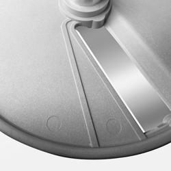 (2 szt.) Tarcza do frytek - frytki 8x6mm - Ø205mm - stal nierdzewna - w zestawie Tarcza SSH8 i Pommesscheibe PSH6 - kompatybilny z Szatkownica do warzyw GEH & GEH5