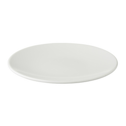 (6 pezzi) WHITE DELIGHT - Piatto coupé - piano - Ø 250 mm - Bianco
