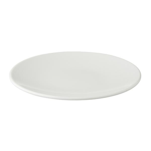 (6 pcs) WHITE DELIGHT | Plate - flat - Porcelain - Ø210mm - White