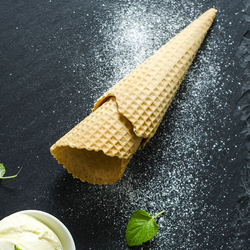 Placas de horno para gofres - Forma: conos de helado