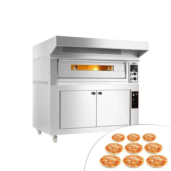 Commercial | ANTONIO series Electric Pizza Oven, 1 Deck – 9× Ø33 cm - 400°C - 22.4 kW - Proofer + hood incl. - Soft‑close