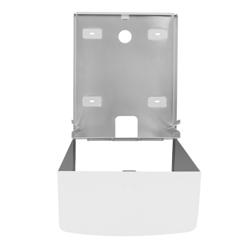 AIR-WOLF | Distributore di asciugamani di carta - per 600 asciugamani - Acciaio inox - Bianco