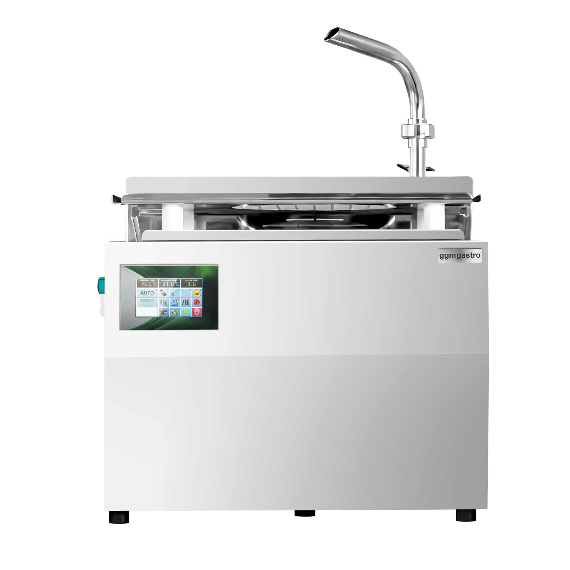 Tempéreuse à chocolat / Chocotemper - 5,5 kg - 1,1 kW - avec robinet de vidange