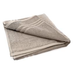 (10 pieces) Bath template Hotel Cotton Bath Mat – Taupe - 500×700mm - 100% Cotton - 95°C washable - Indanthrene-dyed colourfast