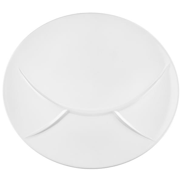 (2 stuks) SELTMANN WEIDEN | Fitness bord - Ø 340mm - met 3 verdelers