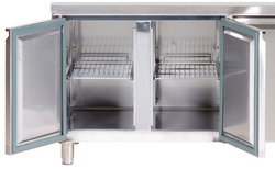 Bakkerij koelwerkbank Eco - 2000x800mm - met 3 deuren