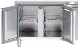 Mesa fria de pastelaria ECO - 2020x800mm - 456L - 3 portas - -2 a +8°C