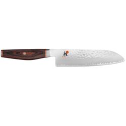MIYABI | 6000 MCT Santoku Chef's Knife 180 mm – Plain Edge - Fish, Meat & Veg - Made in Japan