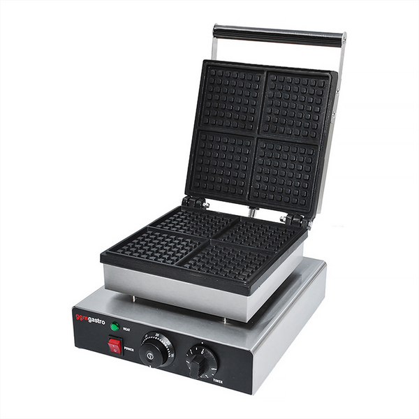 Ferro waffle - formato: quadrado
