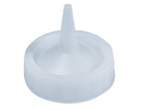 (6 pièces) Capuchon de précision blanc pour bouteilles à sauce - pour flacons doseurs & Flacons verseurs - Blanc
